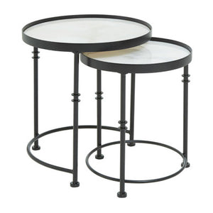 Arcana Set Of 2 Round Side Tables