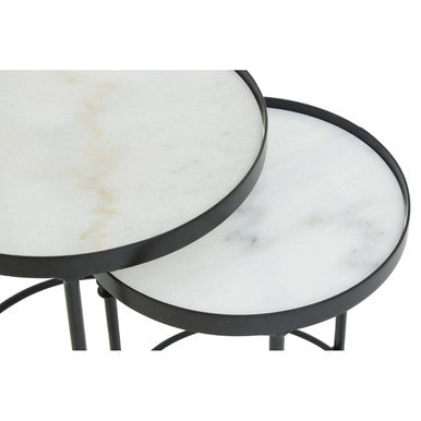 Arcana Set of 2 Round Side Tables