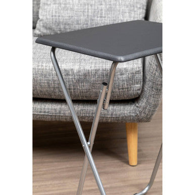 Bernie Folding Table With Sand Black Top - image 5
