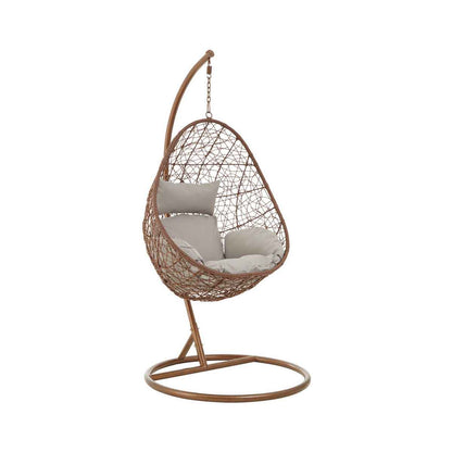 Goa Brown Rattan Hanging Chair