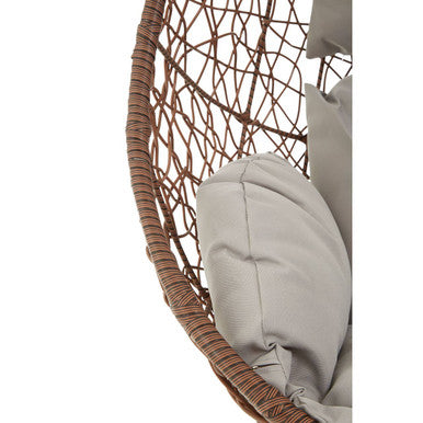 Goa Brown Rattan Hanging Chair