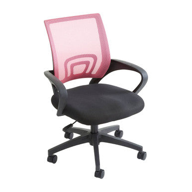 Frazer Pink Mesh Home Office Chair