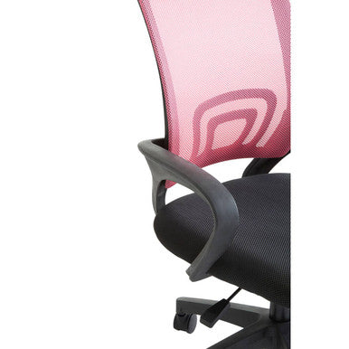 Frazer Pink Mesh Home Office Chair