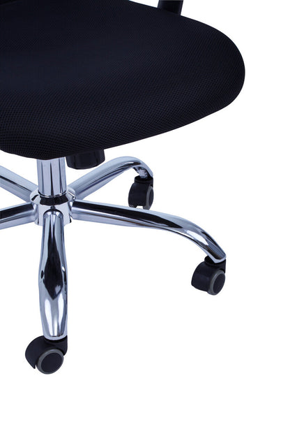 Frankin Black Home Office Chair With Revolving Base - Image 8
