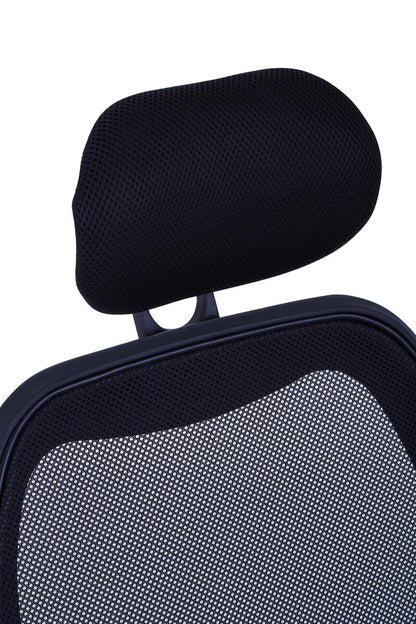 Frankin Black Home Office Chair With Revolving Base - Image 9