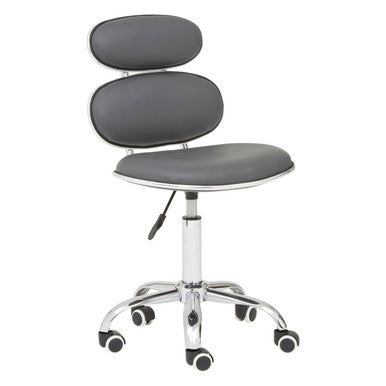Fran Grey Pu Home Office Chair