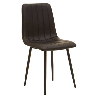 Tiana Set Of 4 Black Dining Chairs