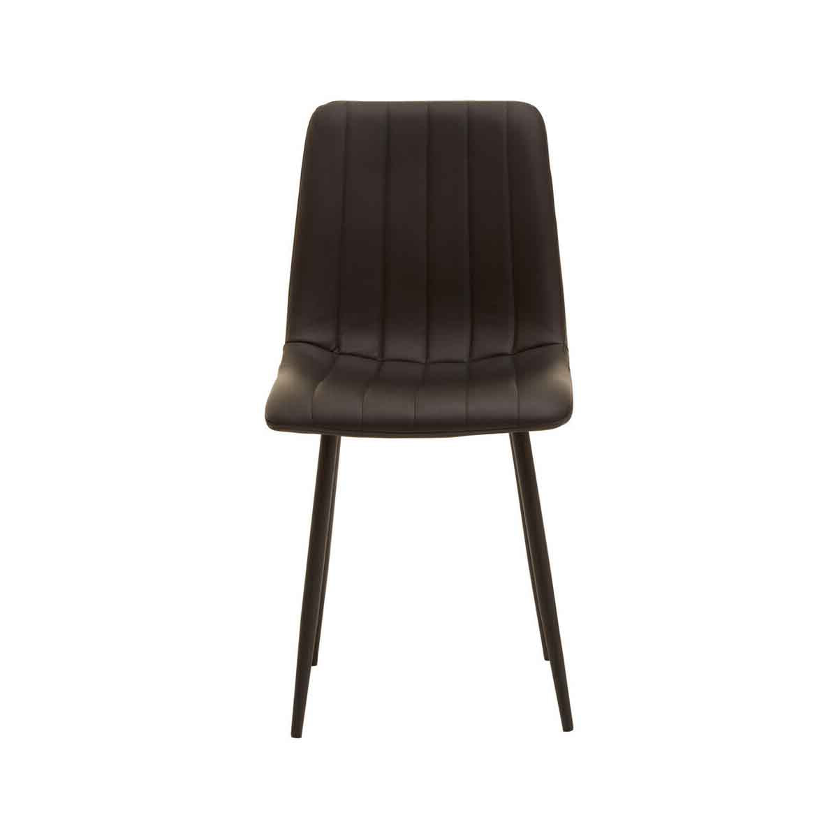 Tiana Set Of 4 Black Dining Chairs