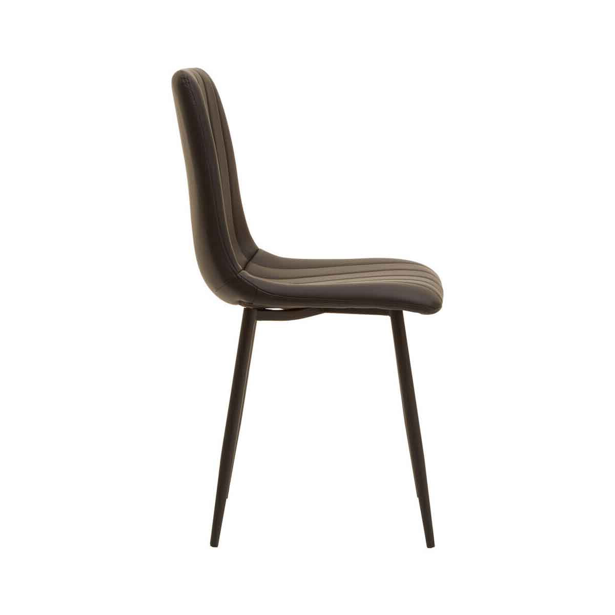 Tiana Set Of 4 Black Dining Chairs