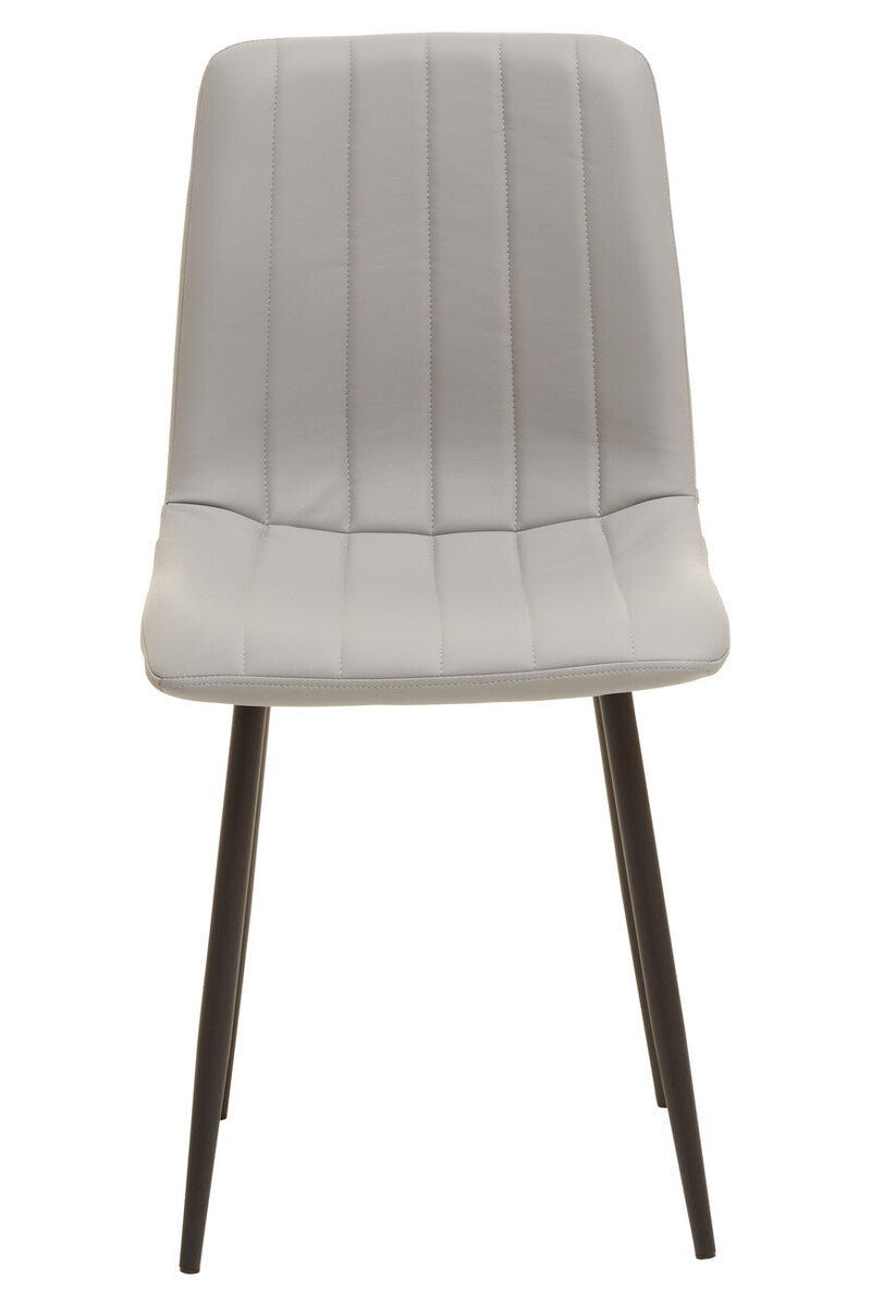 Tiana Set Of 4 Light Grey Dining Chairs