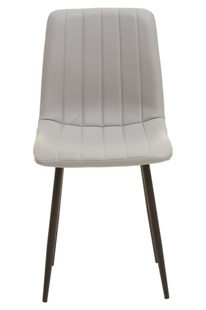 Tiana Set Of 4 Light Grey Dining Chairs