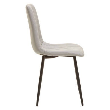 Tiana Set Of 4 Light Grey Dining Chairs