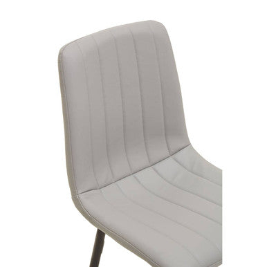 Tiana Set Of 4 Light Grey Dining Chairs
