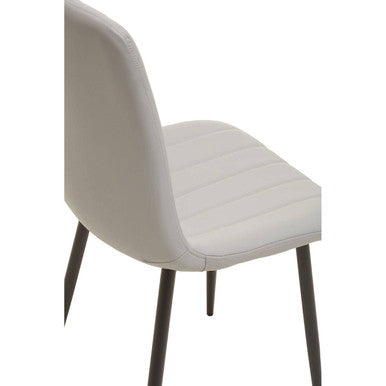 Tiana Set Of 4 Light Grey Dining Chairs