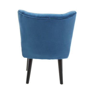 Regents Park Blue Velvet Chair