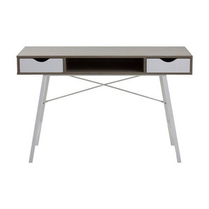 Bradbury Two Drawer Light Oak Veneer Desk