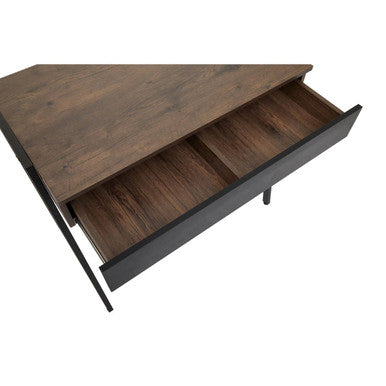 Bradbury Dark Oak Veneer Desk