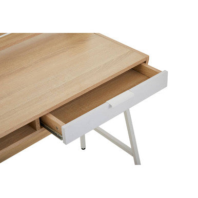 Bradbury Natural Oak Veneer Desk