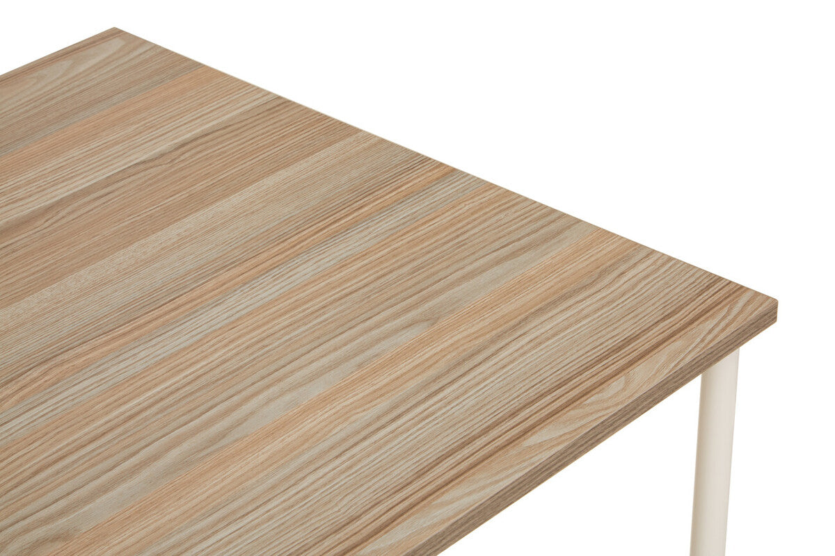 Bradbury Light Oak Veneer Desk With Drawers