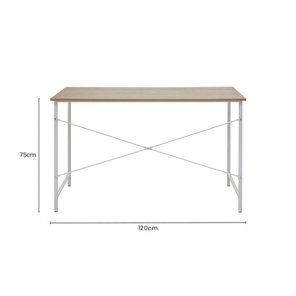 Bradbury Natural Oak Top Desk