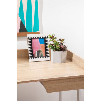 Bradbury Natural Oak One Drawer Desk