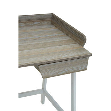 Bradbury One Drawer Light Oak Desk