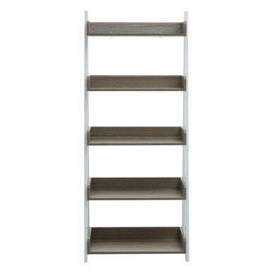 Bradbury Five Tier Oak Effect Shelf Unit