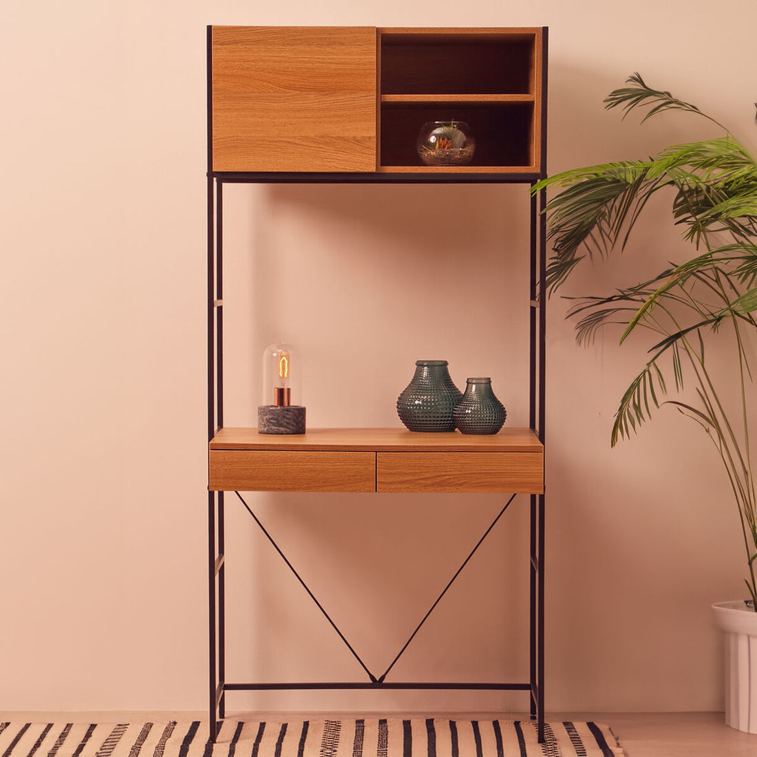 Bradbury Natural Oak Effect Desk