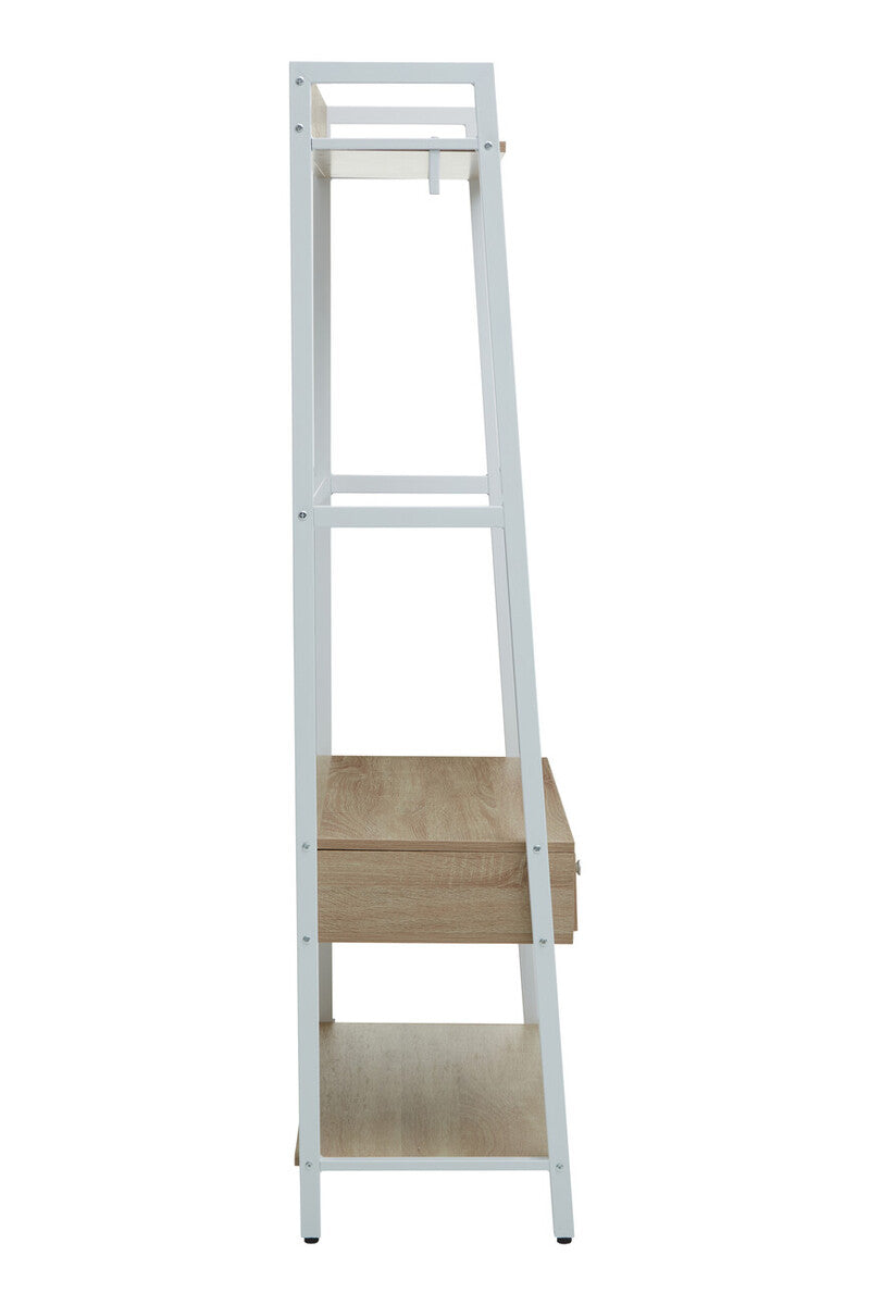 Bradbury Natural Oak Effect Open Wardrobe