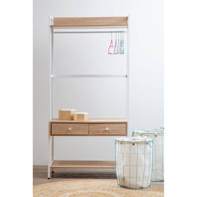 Bradbury Natural Oak Storage Unit