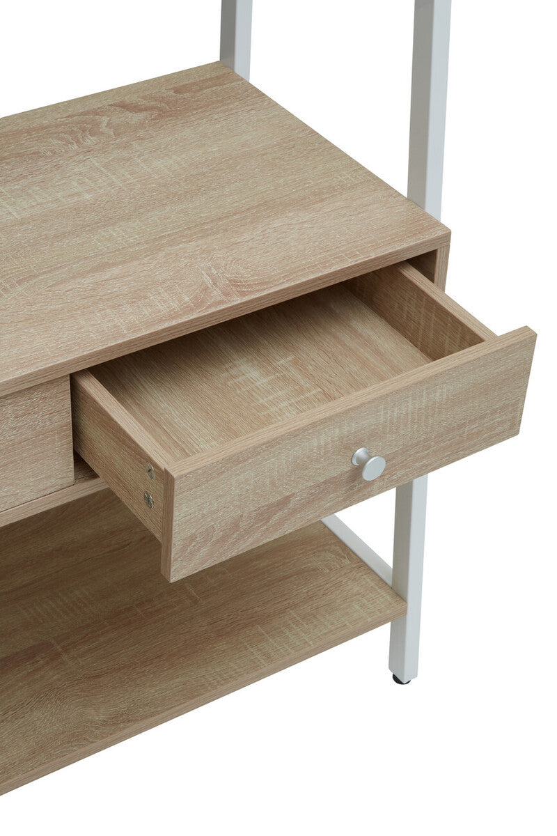 Bradbury Natural Oak Effect Open Wardrobe