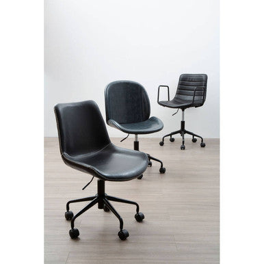 Forbes Black Home Office Chair