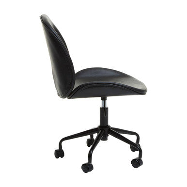 Clinton Black Home Office Chair