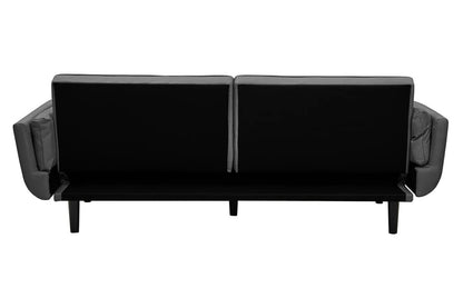 Valerie 3 Seat Dark Grey Sofa Bed