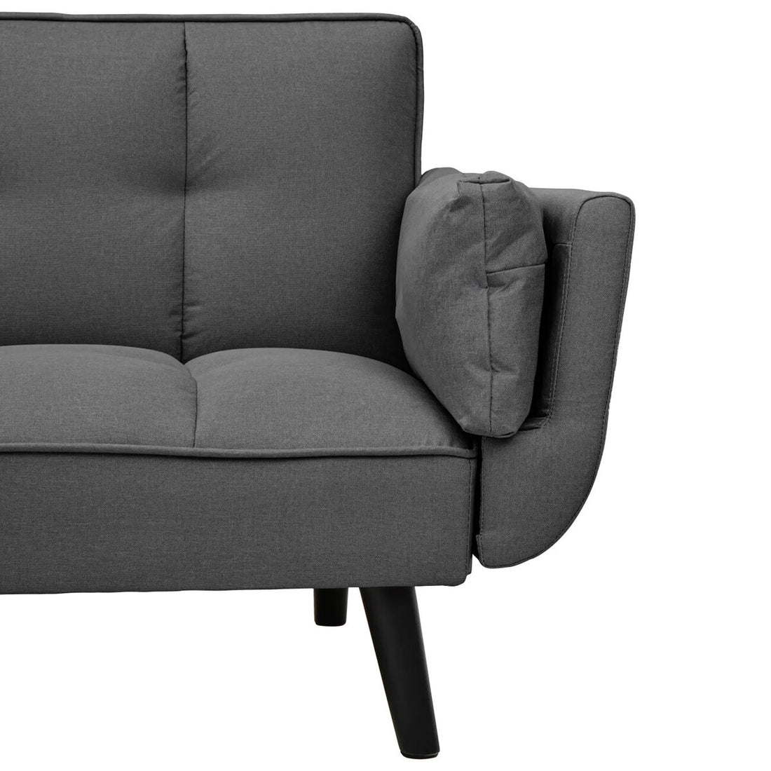 Valerie 3 Seat Dark Grey Sofa Bed