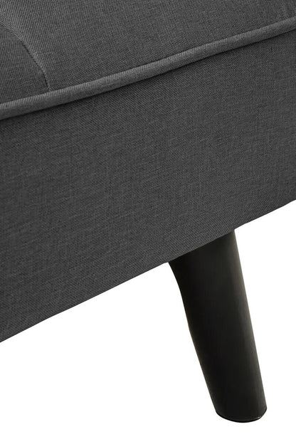 Valerie 3 Seat Dark Grey Sofa Bed