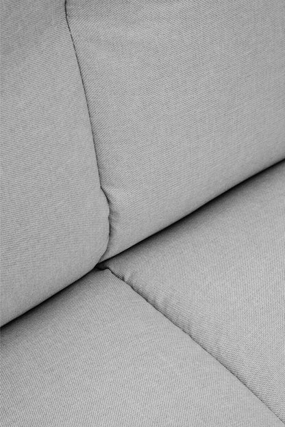 Valerie 3 Seat Grey Linen Sofa Bed