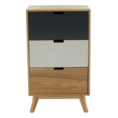 Watson 3 Drawer Bedside Table