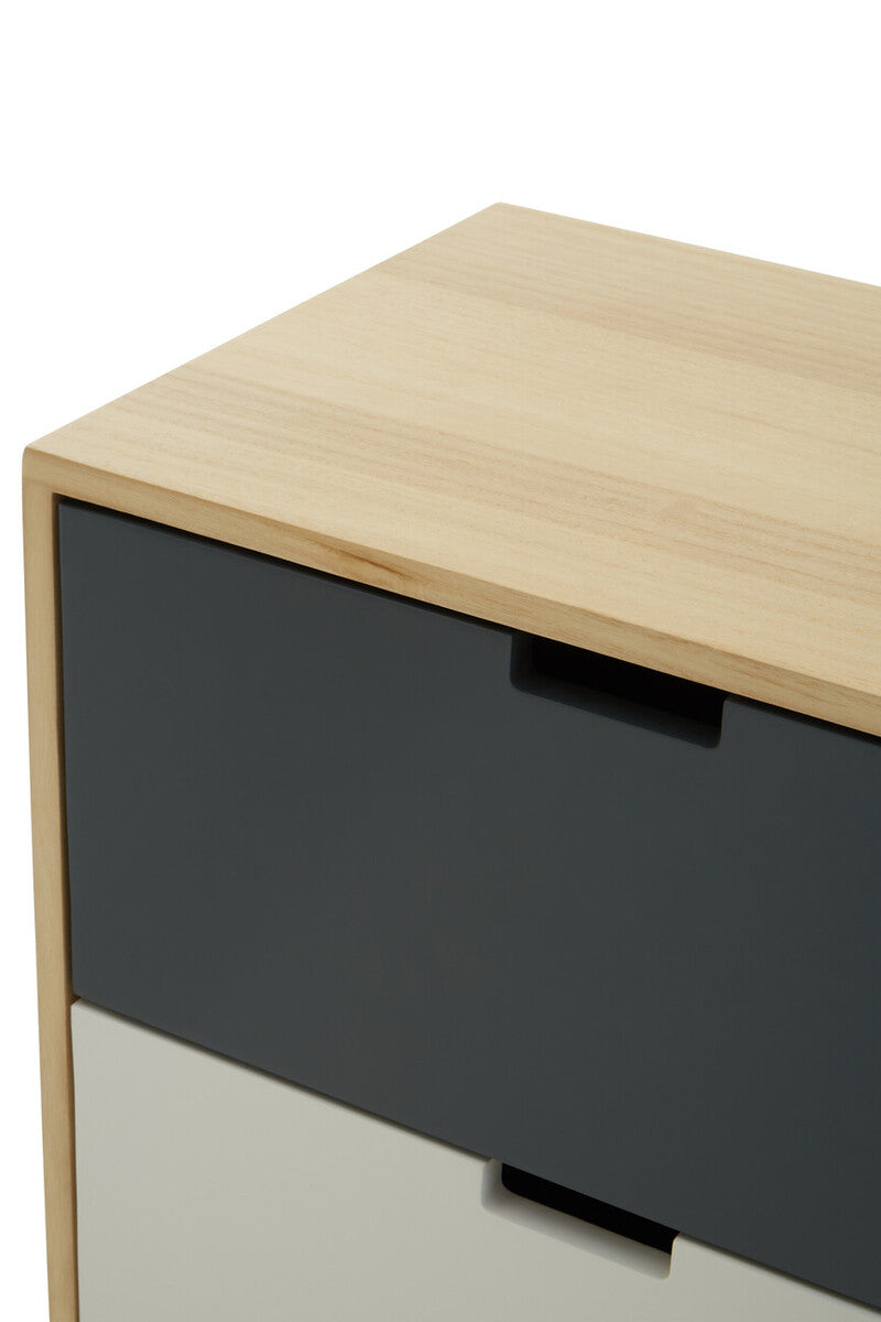 Watson Tri Colour Chest of 3 Drawers