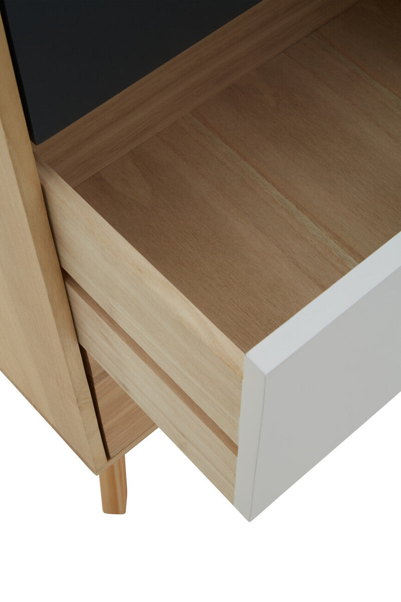 Watson Tri Colour Chest of 3 Drawers