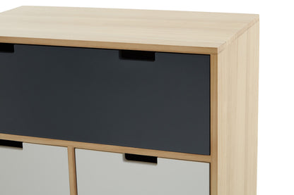 Watson Tri Colour Chest of Five Drawers