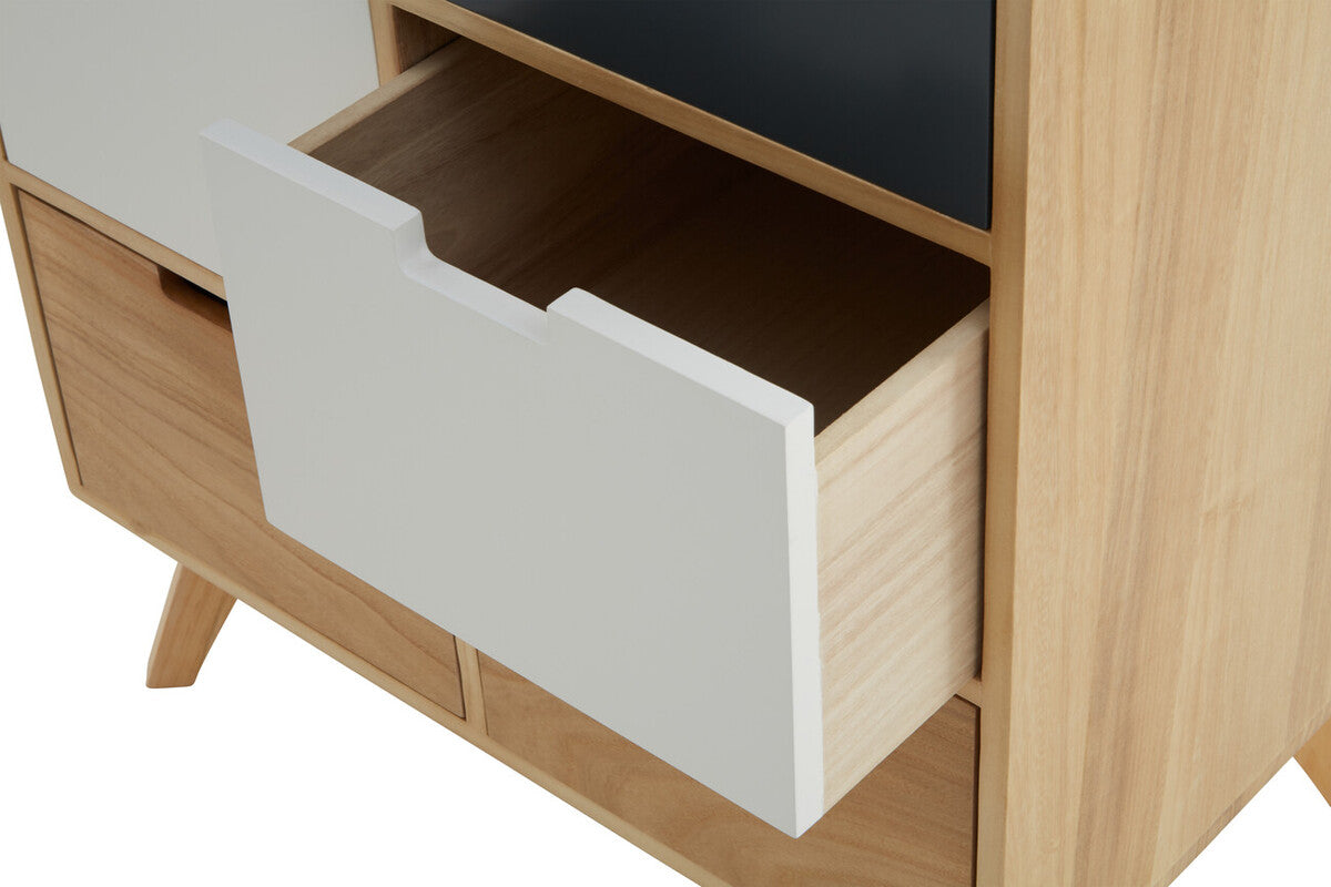 Watson Tri Colour Chest of Five Drawers