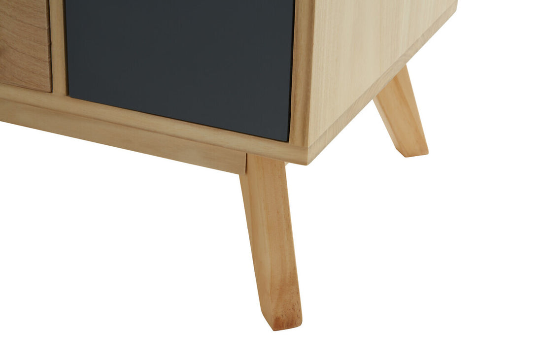 Watson Tri Colour Chest of 6 Drawers and 2 Doors Cabinet