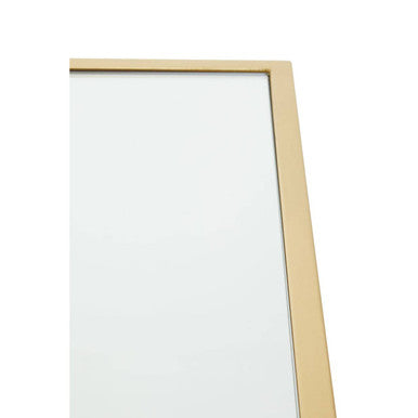 Farran Gold Finish Side Table With Mirror Top - image 14