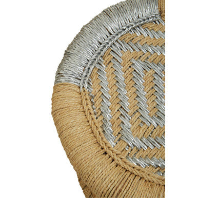 Rowan Natural And Grey Chair And Stool