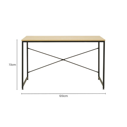 Laxton Light Oak Effect Desk