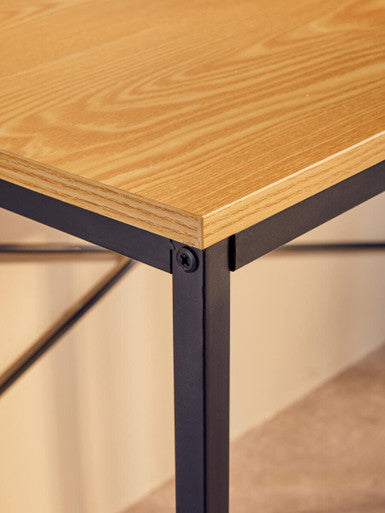 Laxton Light Oak Effect Desk