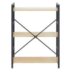 Laxton 3 Tier Light Oak Effect Shelf Unit