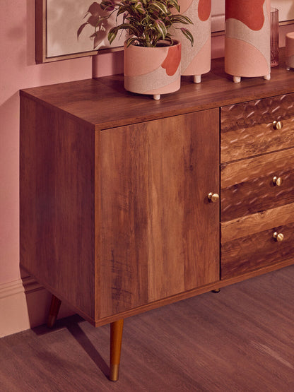 Frida Wood Veneer Sideboard