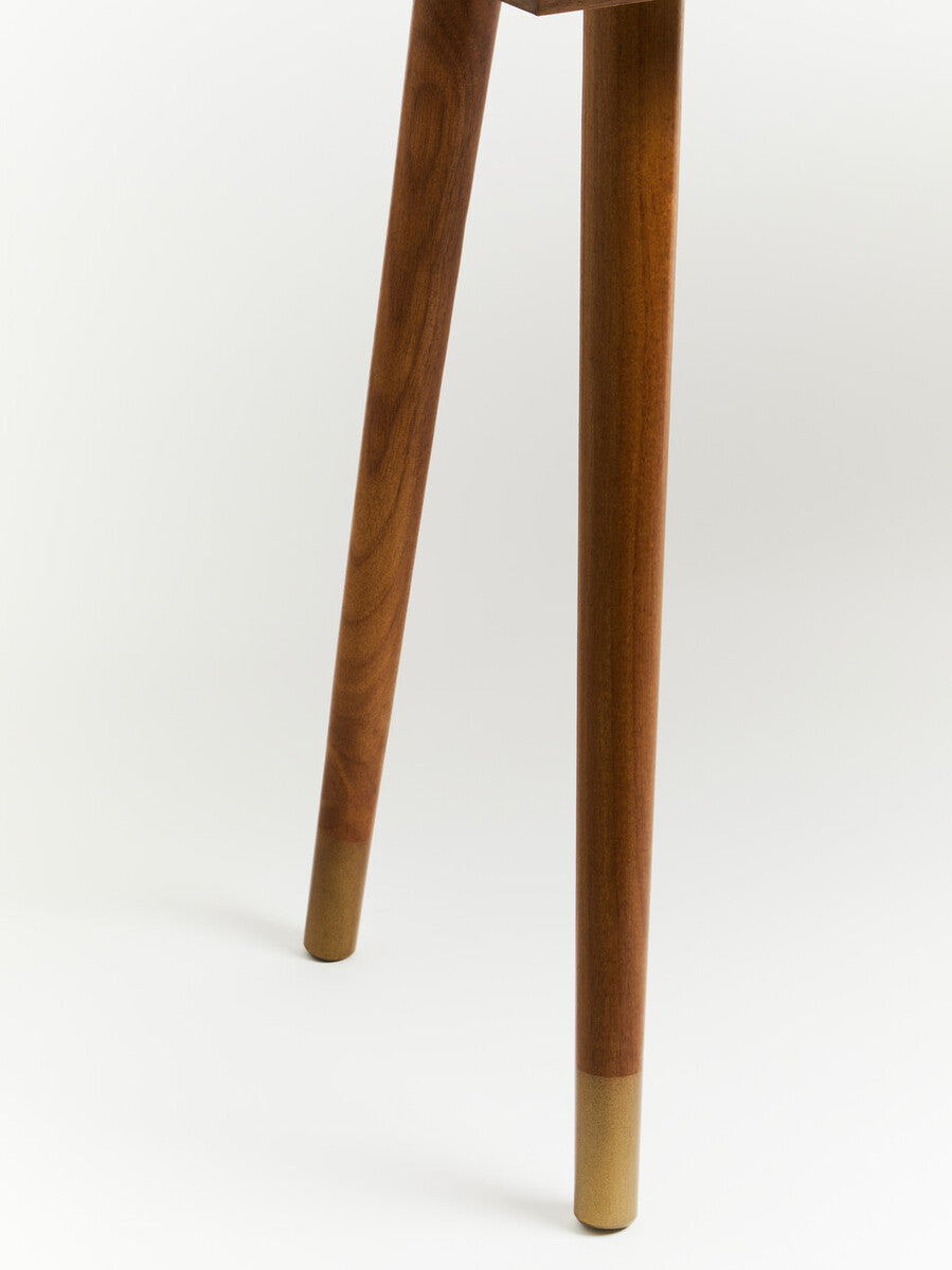 Frida Wood Veneer Console Table with 2 Drawers